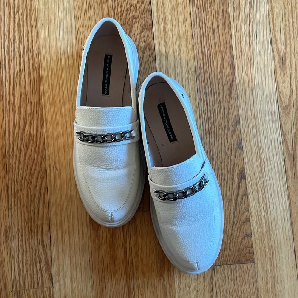 French connection Leather Loafers